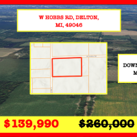 16.42 Acres in Delton MI - Great for Hunting Fishing - Ready to Build - Similar Properties sold for 350k and Up BUY TODAY FOR 139 990